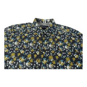 Robert Graham Shirt Mens 2XL Tailored Fit Floral Button Up Modern Americana